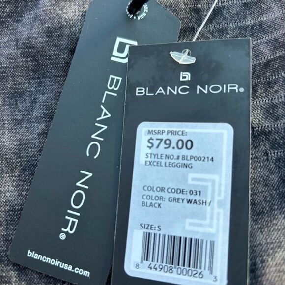 Blanc Noir Excel Legging Gray and Black Leggings Activewear - Picture 5 of 7